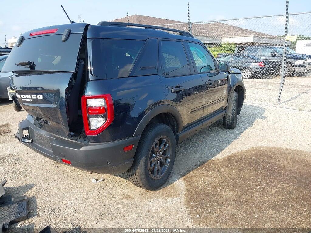 3FMCR9B65PRD80483 2023 FORD BRONCO SPORT photo no. 4