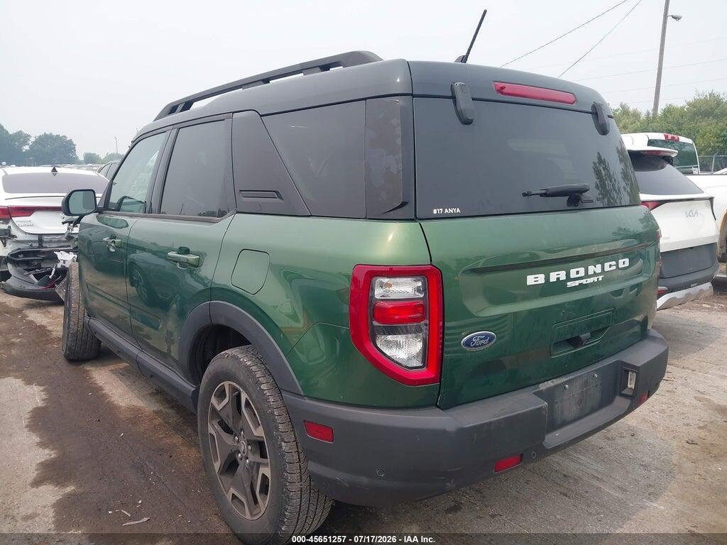 3FMCR9C61PRD16522 2023 FORD BRONCO SPORT photo no. 3