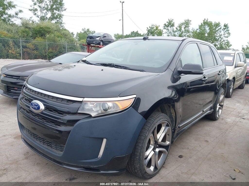 2FMDK4AK2EBB65598 2014 FORD EDGE photo no. 2