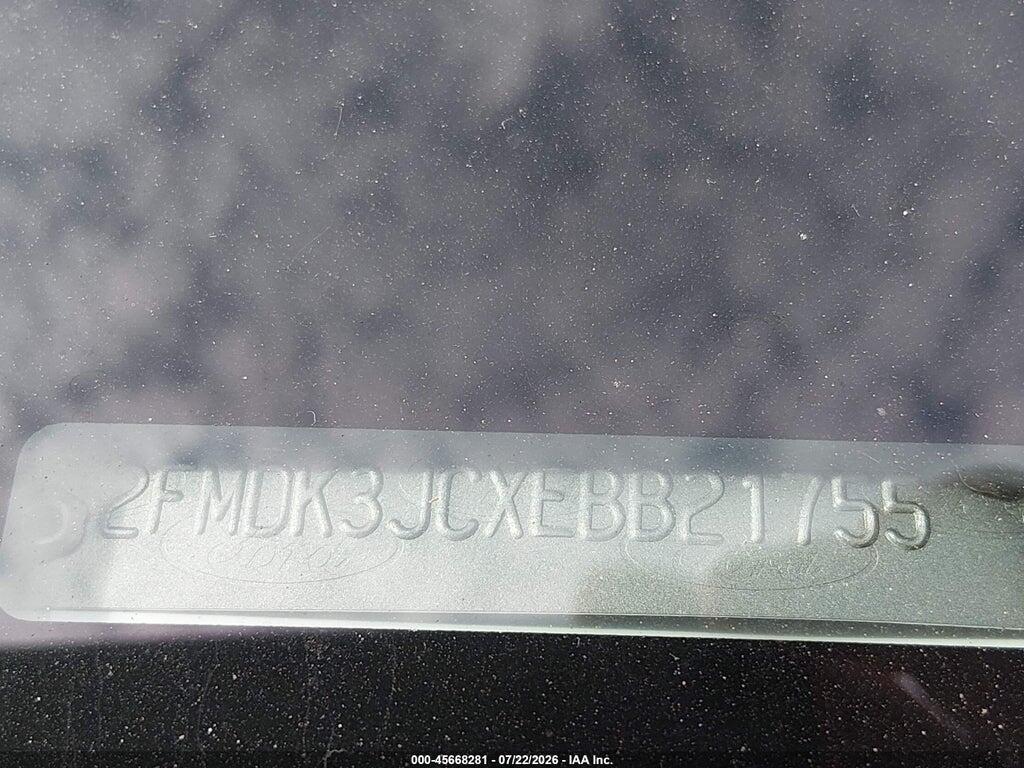 2FMDK3JCXEBB21755 2014 FORD EDGE photo no. 9