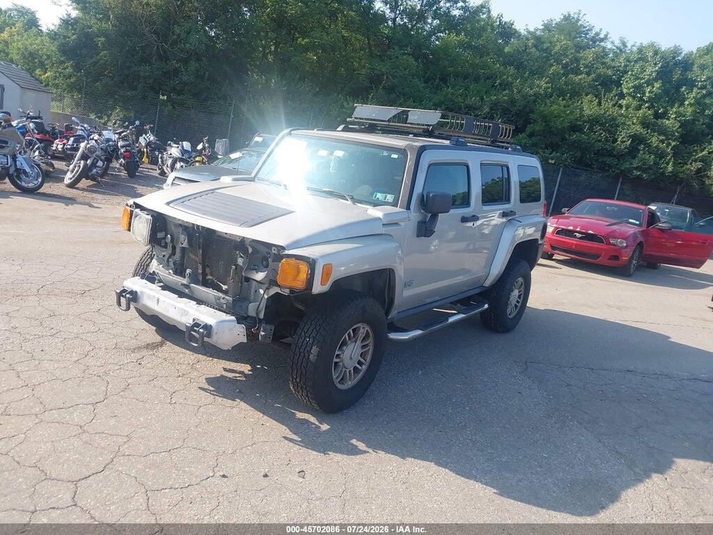5GTEN13EX88198452 2008 HUMMER H3 SUV photo no. 2