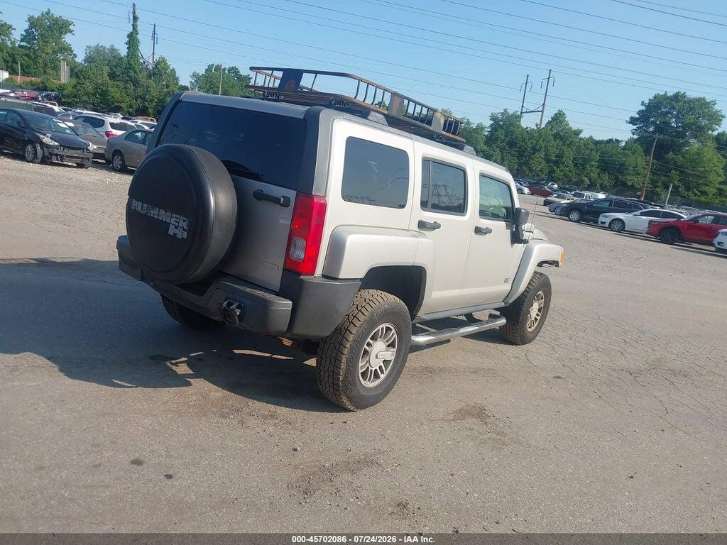 5GTEN13EX88198452 2008 HUMMER H3 SUV photo no. 4