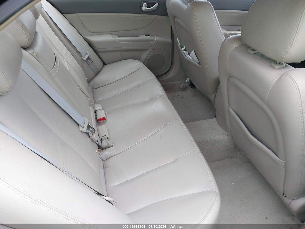 5NPEU46F38H309148 2008 HYUNDAI SONATA photo no. 8
