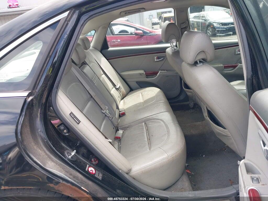 KMHFC46F48A310075 2008 HYUNDAI AZERA photo no. 8
