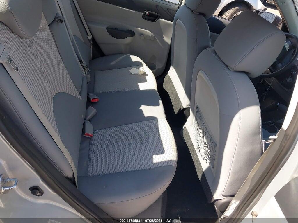 KMHCN4AC4BU586241 2011 HYUNDAI ACCENT photo no. 8