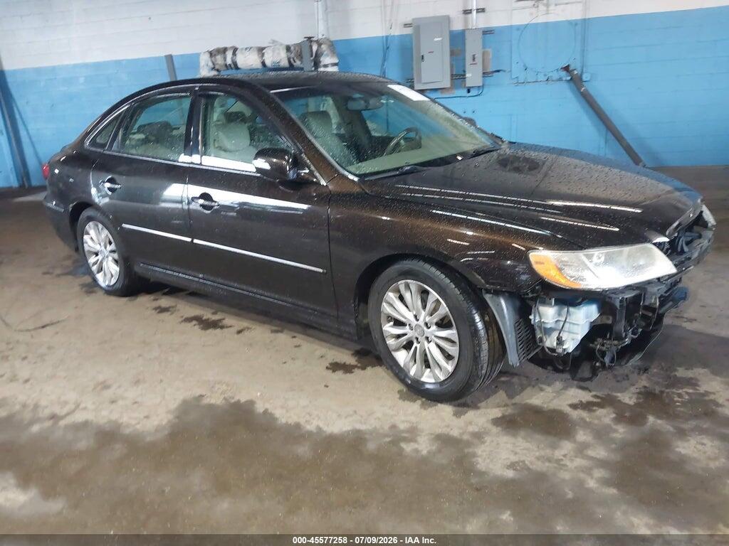 KMHFC4DF6BA526696 2011 HYUNDAI AZERA photo no. 1