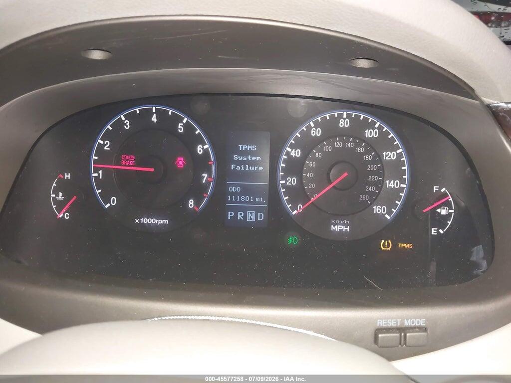 KMHFC4DF6BA526696 2011 HYUNDAI AZERA photo no. 7