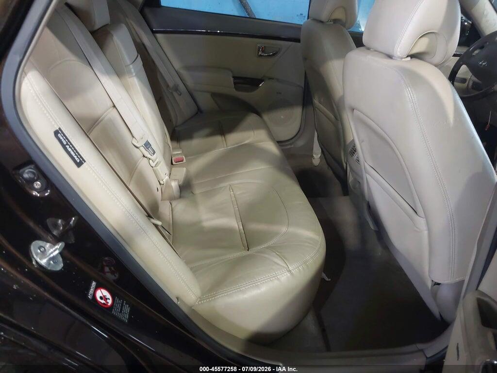 KMHFC4DF6BA526696 2011 HYUNDAI AZERA photo no. 8