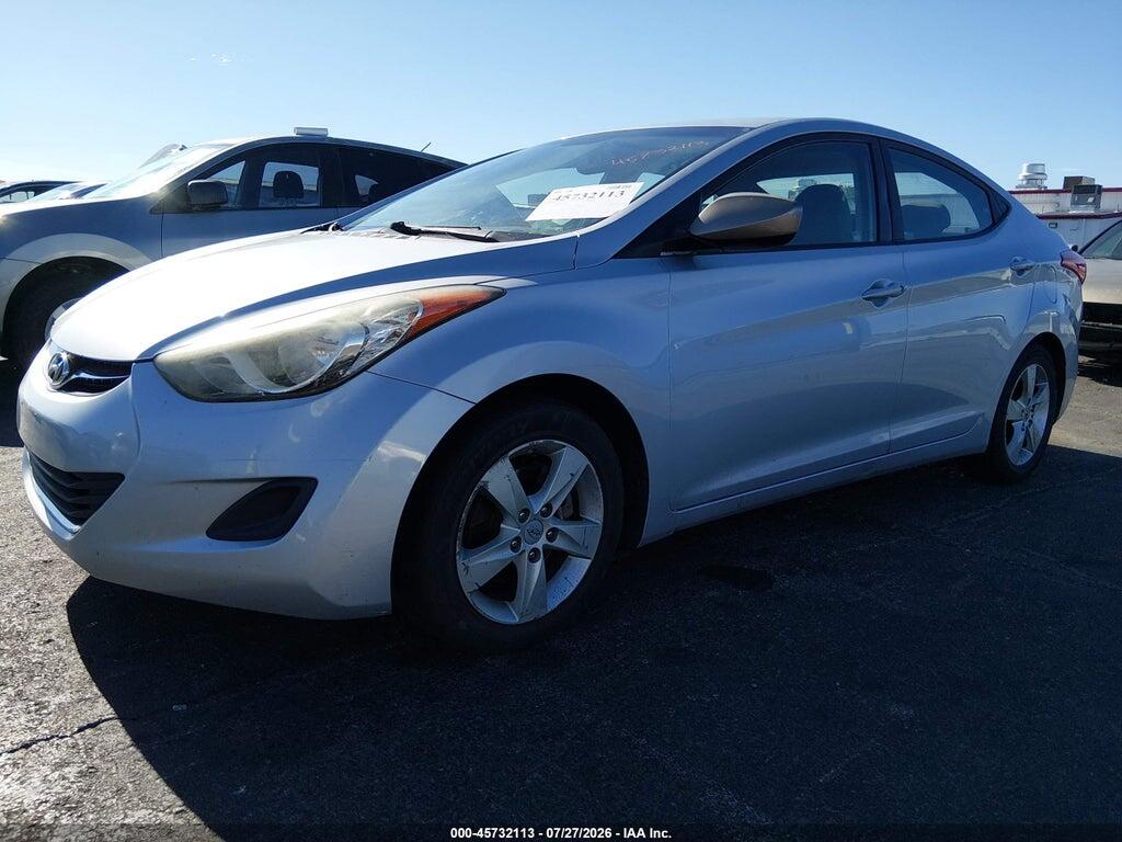 5NPDH4AE2BH047855 2011 HYUNDAI ELANTRA photo no. 2