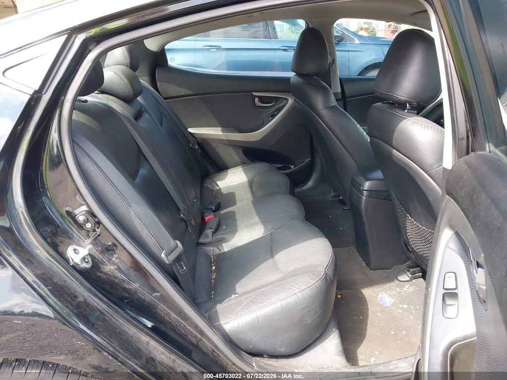 5NPDH4AE6BH034669 2011 HYUNDAI ELANTRA photo no. 8