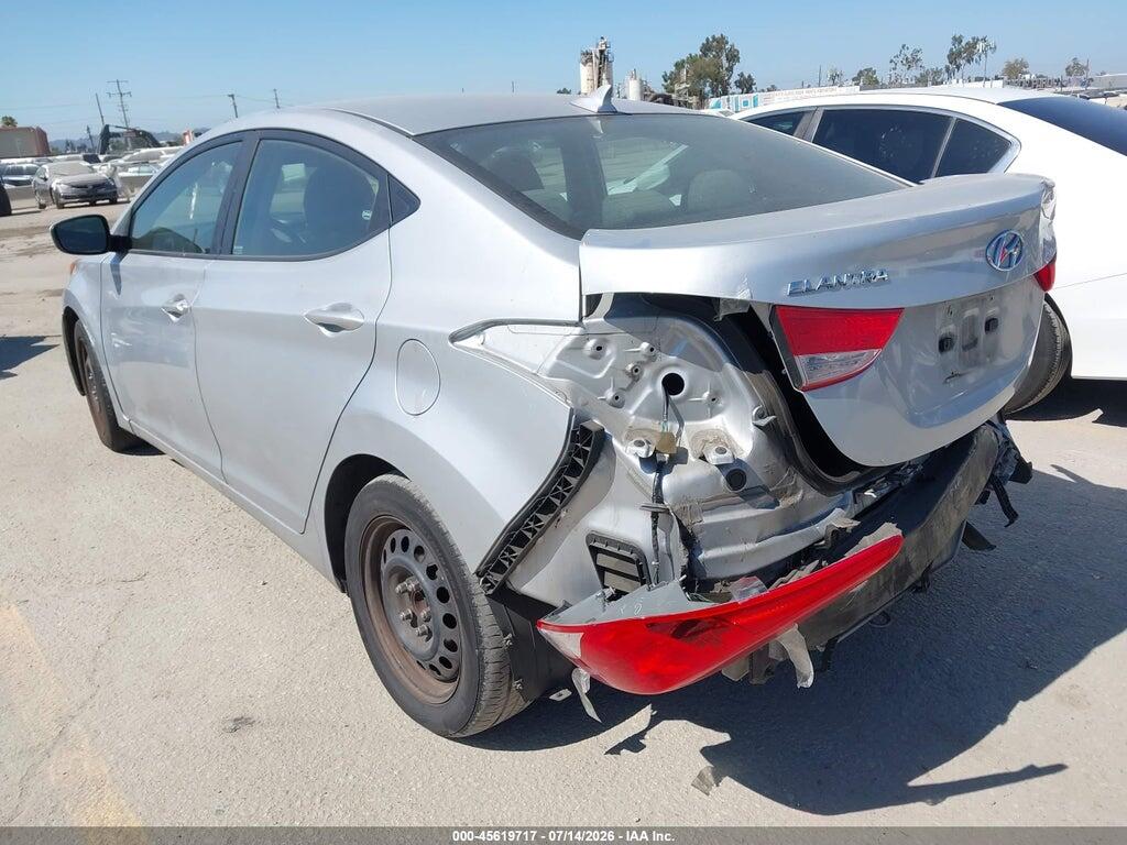 5NPDH4AE1BH026009 2011 HYUNDAI ELANTRA photo no. 3