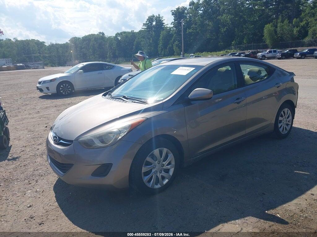 5NPDH4AE8BH008347 2011 HYUNDAI ELANTRA photo no. 2
