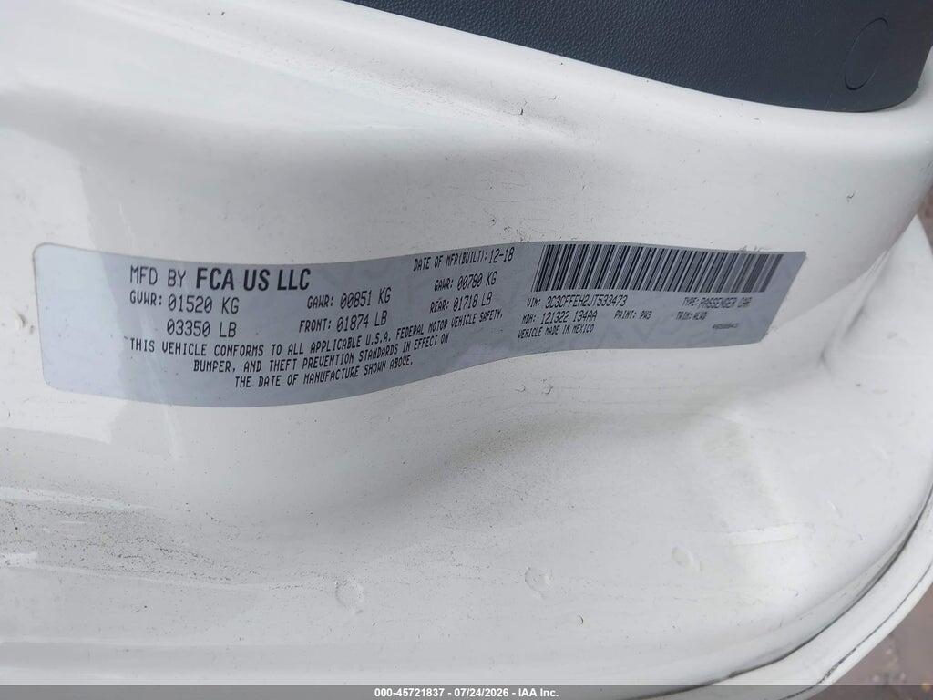 3C3CFFEH2JT533473 2018 FIAT 500C photo no. 9