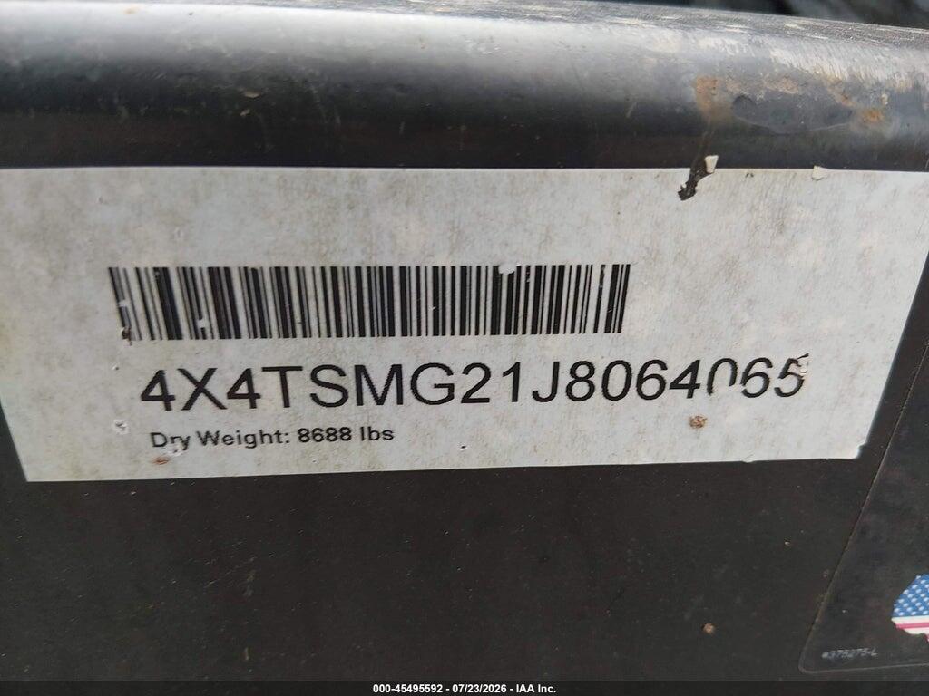 4X4TSMG21J8064065 2018 FOREST RIVER SALEM photo no. 9
