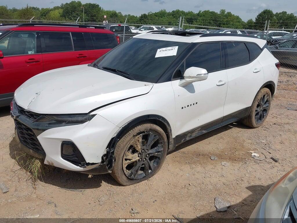 3GNKBKRS3MS502283 2021 CHEVROLET BLAZER photo no. 2