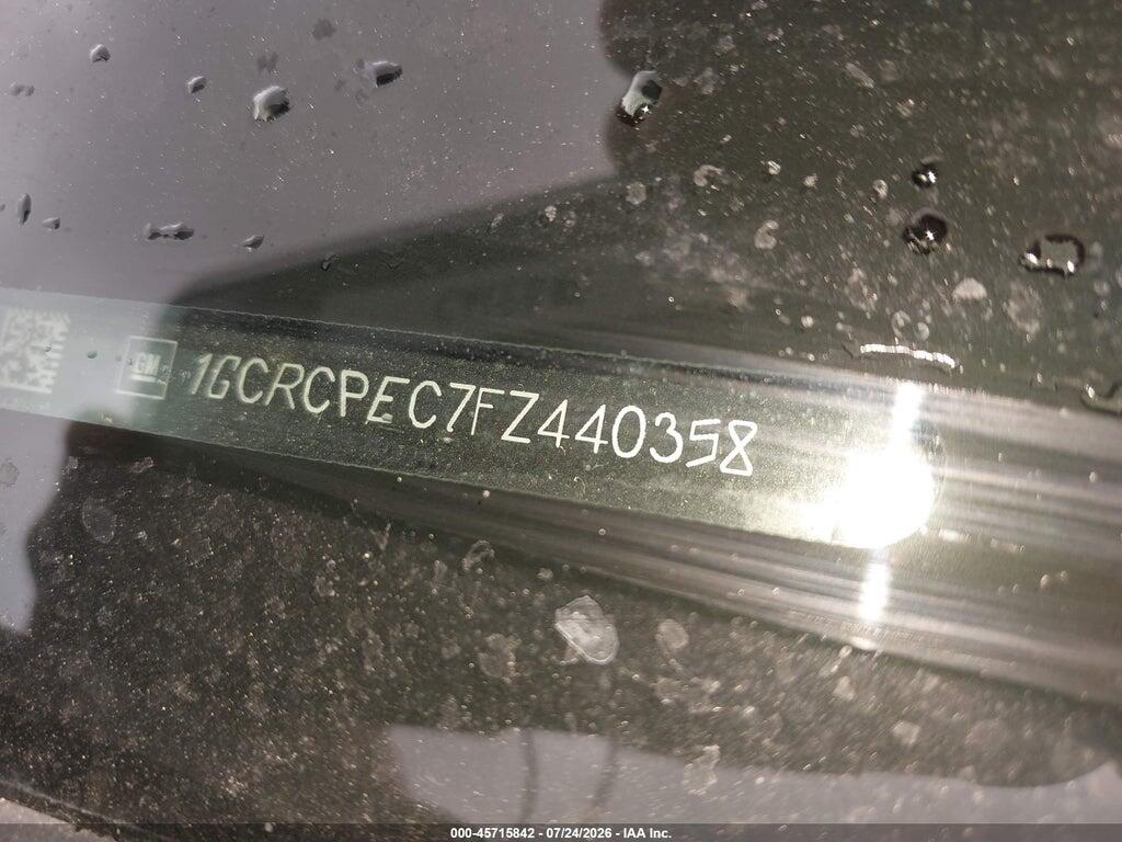 1GCRCPEC7FZ440358 2015 CHEVROLET SILVERADO 1500 photo no. 9