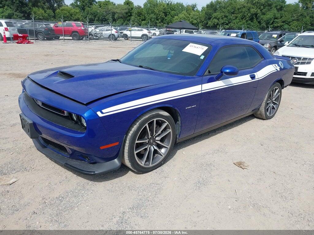 2C3CDZBT4NH178126 2022 DODGE CHALLENGER photo no. 2
