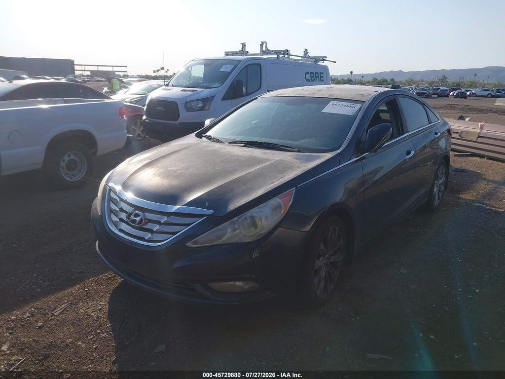5NPEC4AC6BH281045 2011 HYUNDAI SONATA photo no. 2