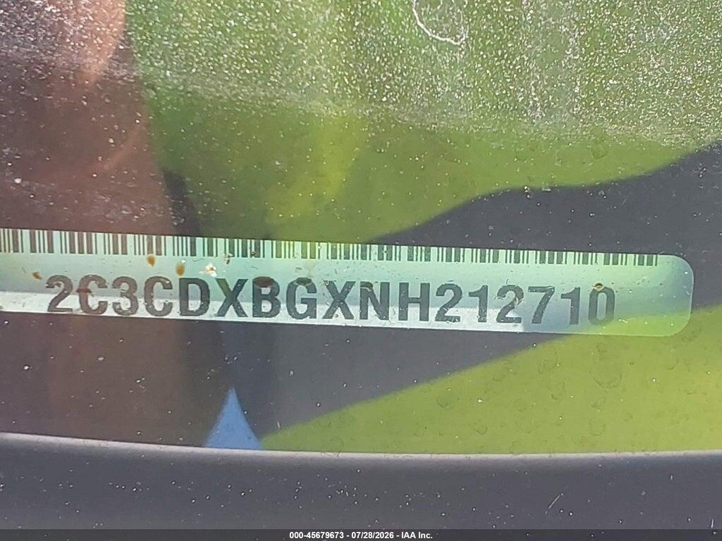 2C3CDXGJ1NH101192 2022 DODGE CHARGER photo no. 9