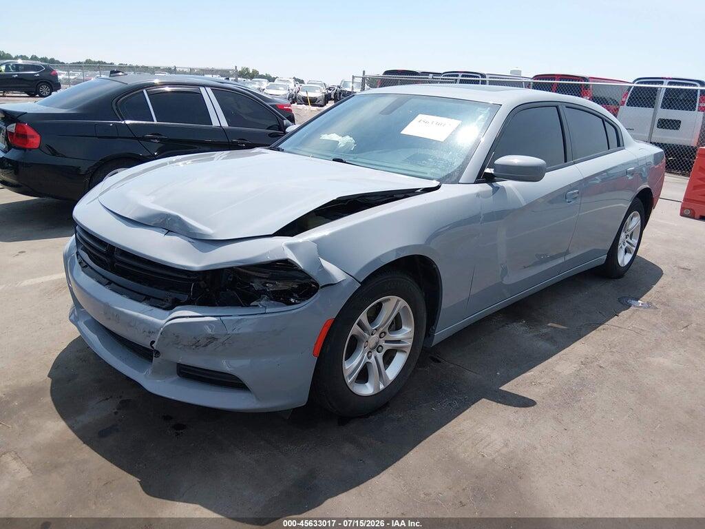 2C3CDXBG2NH109829 2022 DODGE CHARGER photo no. 2