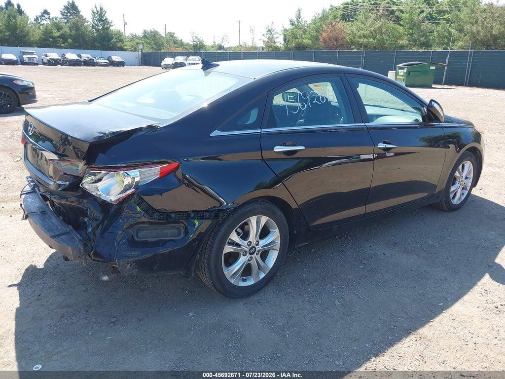 5NPEC4ACXBH091880 2011 HYUNDAI SONATA photo no. 4
