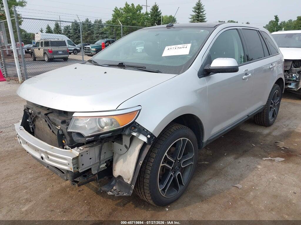 2FMDK4JC1EBB14327 2014 FORD EDGE photo no. 2