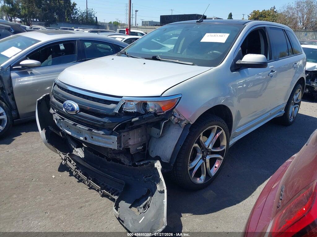 2FMDK3AK9EBA33979 2014 FORD EDGE photo no. 2