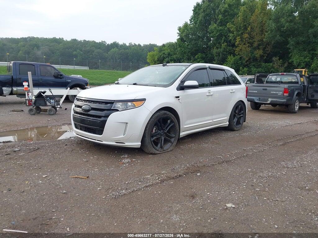 2FMDK4AK6EBB35021 2014 FORD EDGE photo no. 2