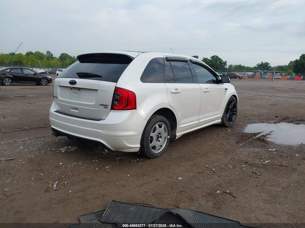 2FMDK4AK6EBB35021 2014 FORD EDGE photo no. 4