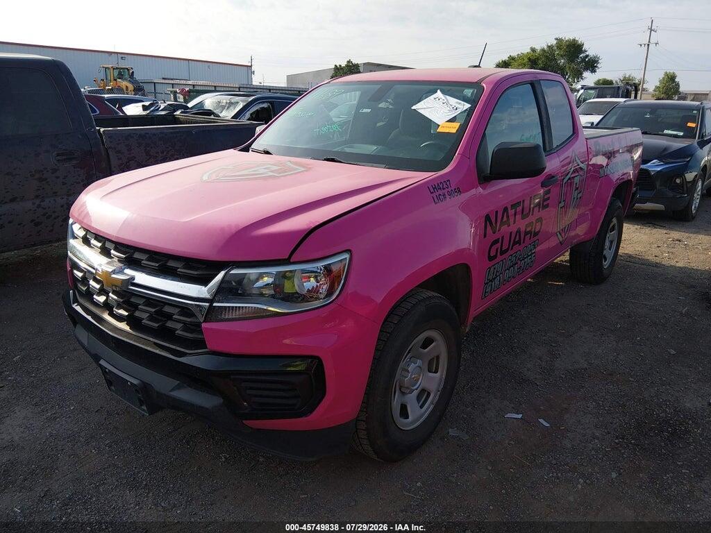 1GCHSBEA3M1110454 2021 CHEVROLET COLORADO photo no. 2