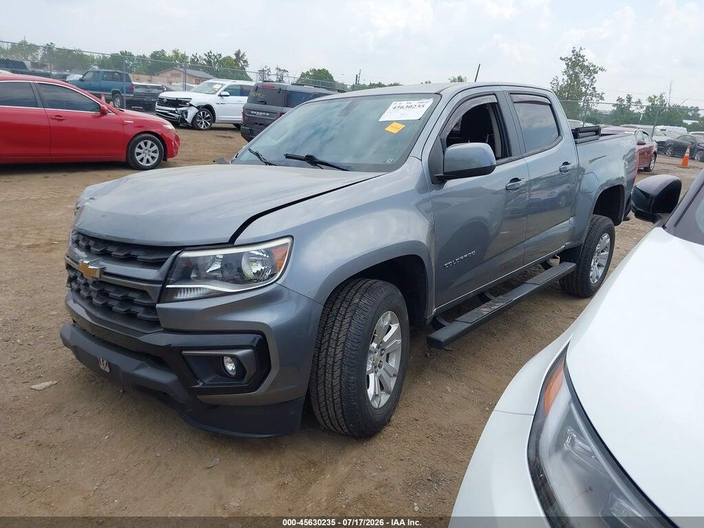 1GCGTCEN6M1132725 2021 CHEVROLET COLORADO photo no. 2