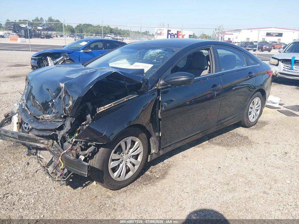 5NPEB4AC5BH121886 2011 HYUNDAI SONATA photo no. 2