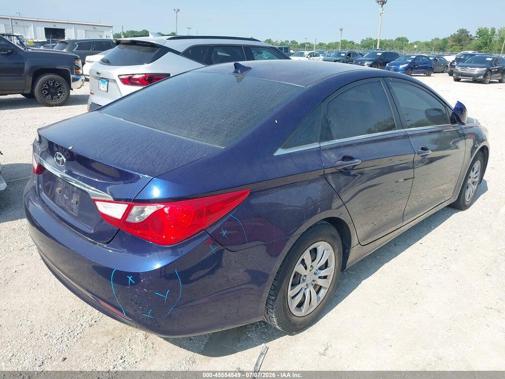 5NPEB4AC5BH053573 2011 HYUNDAI SONATA photo no. 4