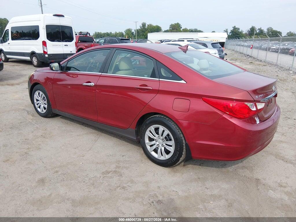 5NPEB4AC9BH244512 2011 HYUNDAI SONATA photo no. 3