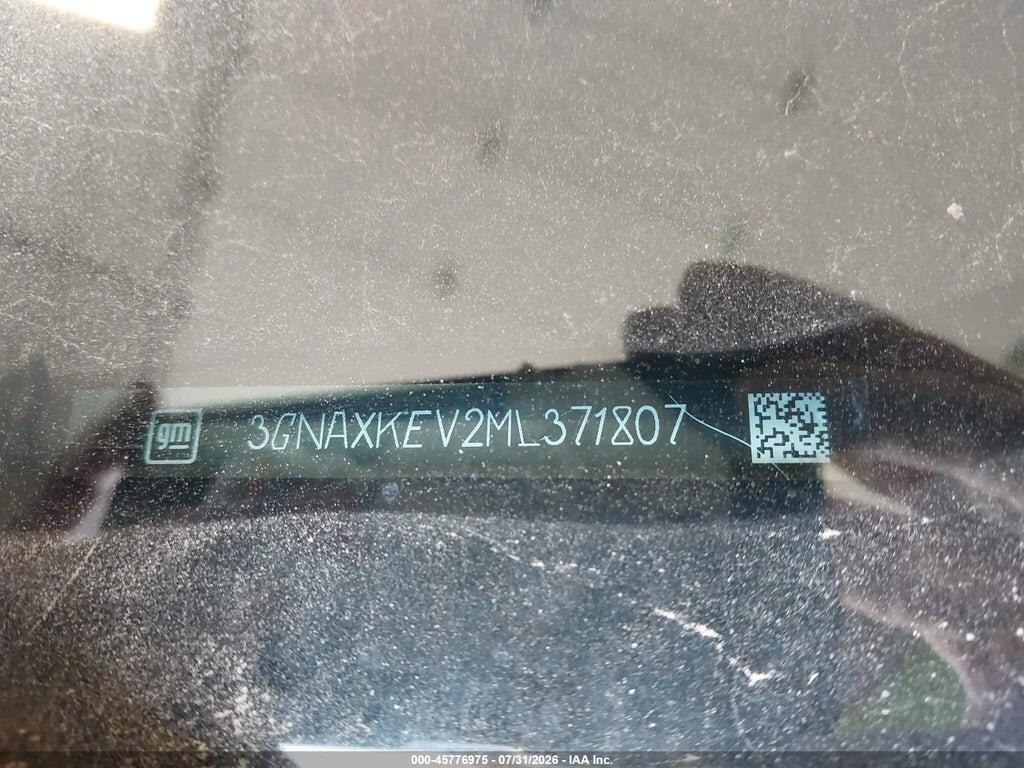 3GNAXKEV2ML371807 2021 CHEVROLET EQUINOX photo no. 9