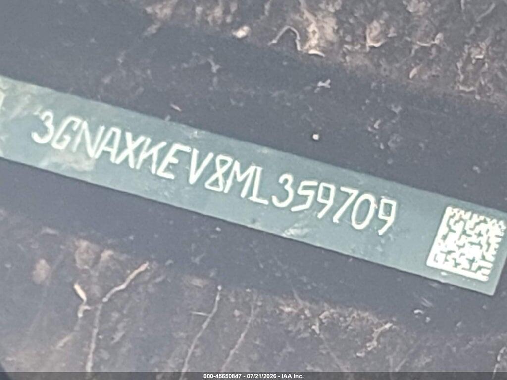 3GNAXKEV8ML359709 2021 CHEVROLET EQUINOX photo no. 9