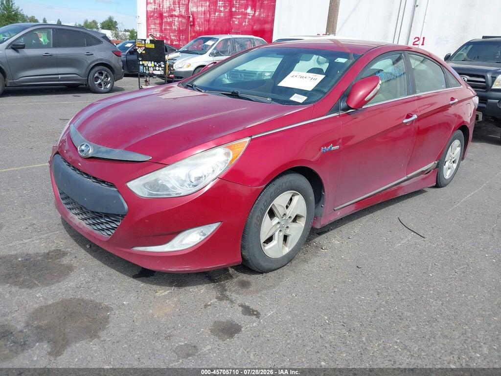 KMHEC4A48BA008586 2011 HYUNDAI SONATA HYBRID photo no. 2