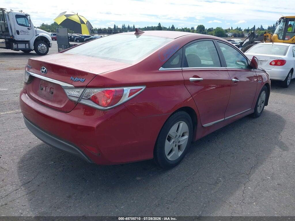 KMHEC4A48BA008586 2011 HYUNDAI SONATA HYBRID photo no. 4