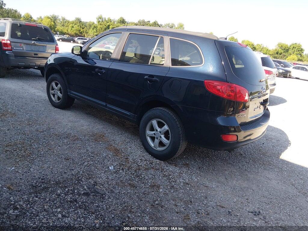 5NMSG13D08H194839 2008 HYUNDAI SANTA FE photo no. 3