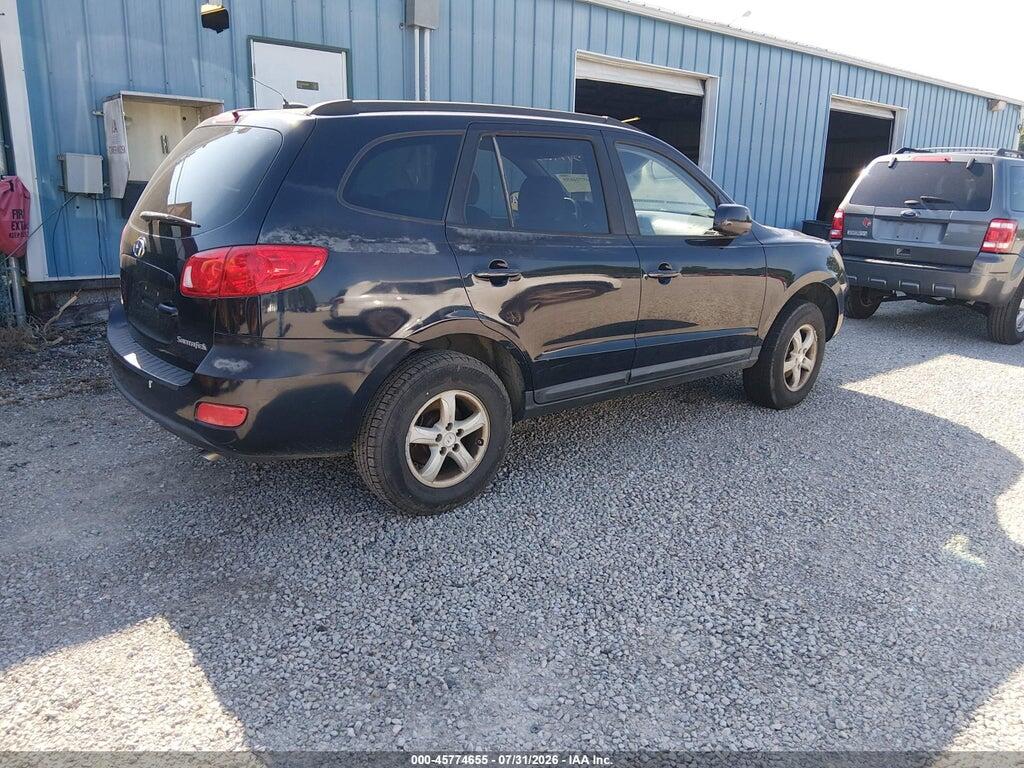 5NMSG13D08H194839 2008 HYUNDAI SANTA FE photo no. 4