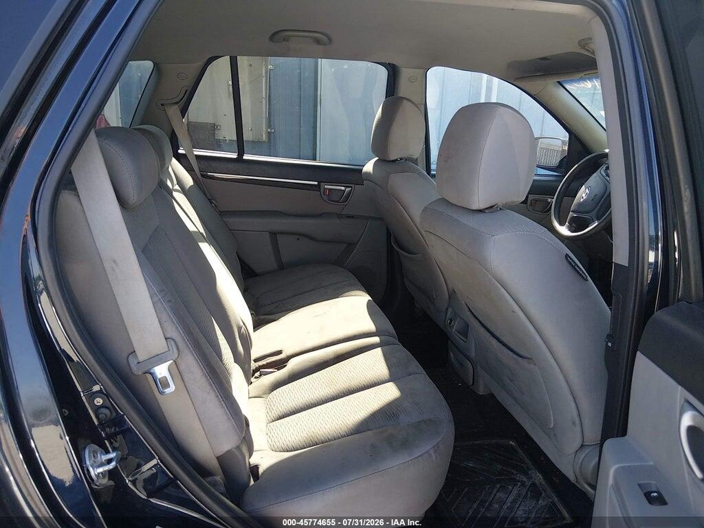 5NMSG13D08H194839 2008 HYUNDAI SANTA FE photo no. 8
