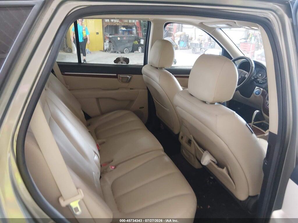 5NMSH13E58H184863 2008 HYUNDAI SANTA FE photo no. 8