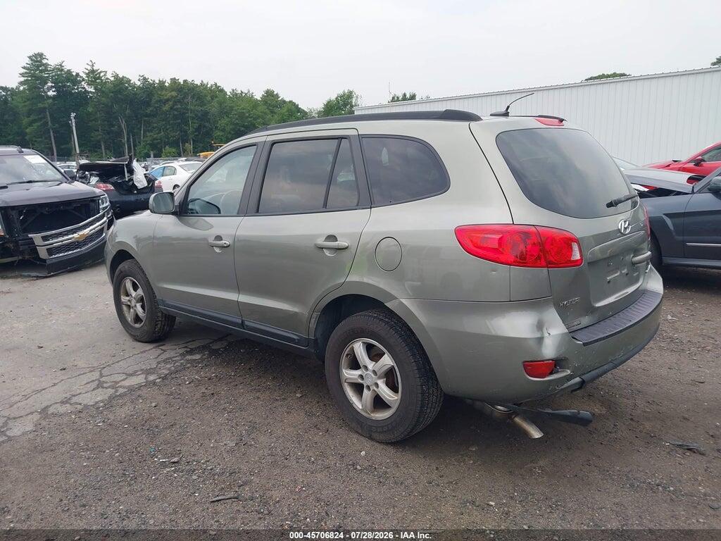 5NMSG13D58H151808 2008 HYUNDAI SANTA FE photo no. 3