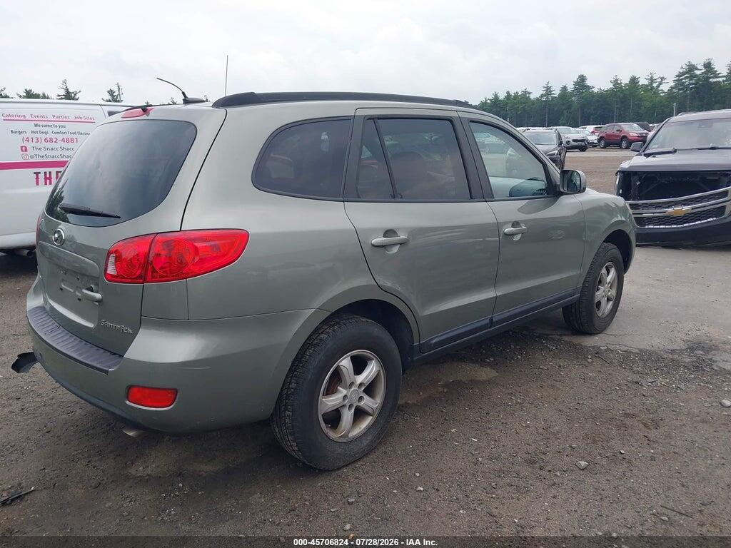 5NMSG13D58H151808 2008 HYUNDAI SANTA FE photo no. 4