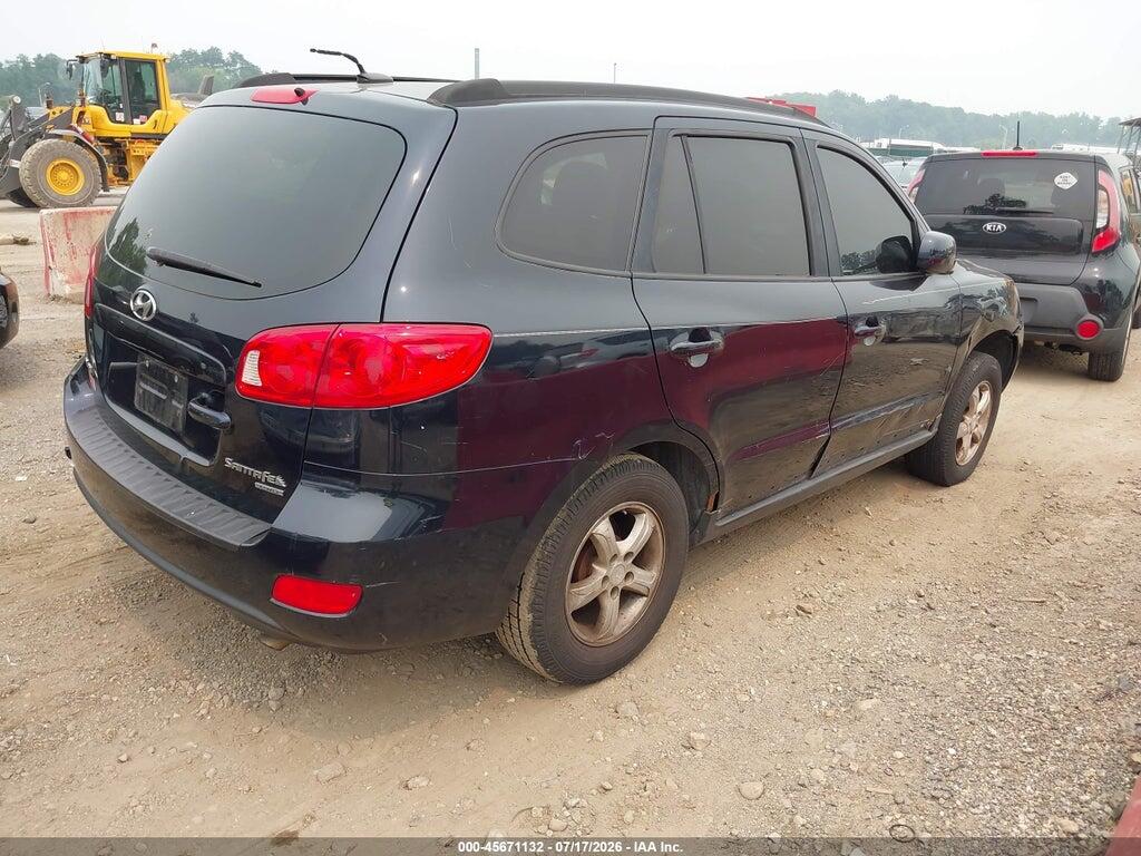 5NMSG73D68H163887 2008 HYUNDAI SANTA FE photo no. 4