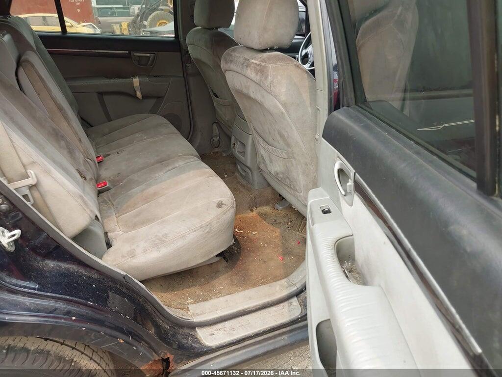 5NMSG73D68H163887 2008 HYUNDAI SANTA FE photo no. 8