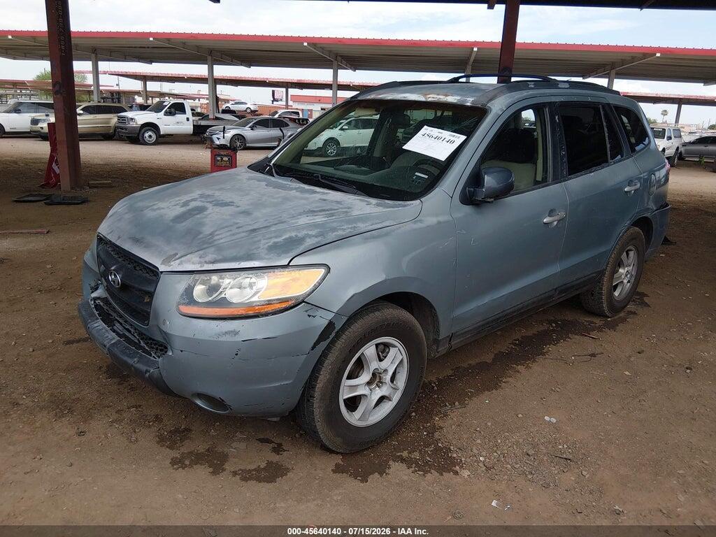 5NMSG13D08H173893 2008 HYUNDAI SANTA FE photo no. 2