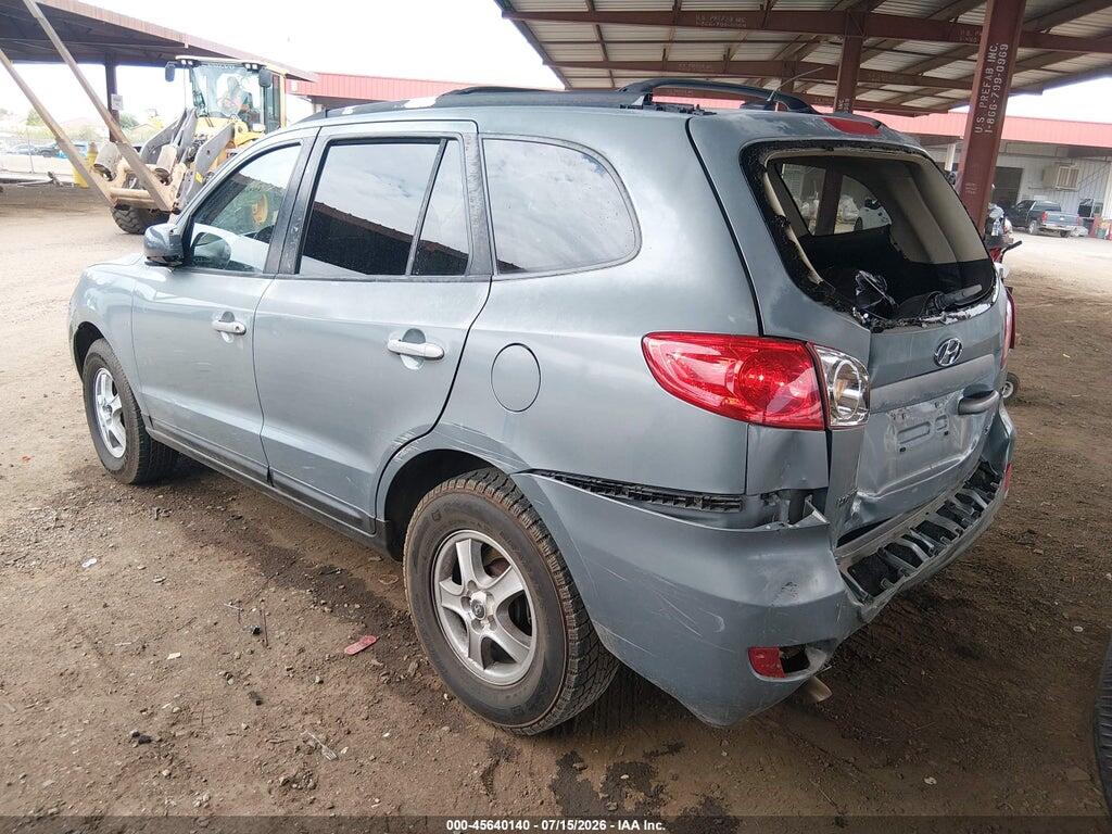 5NMSG13D08H173893 2008 HYUNDAI SANTA FE photo no. 3