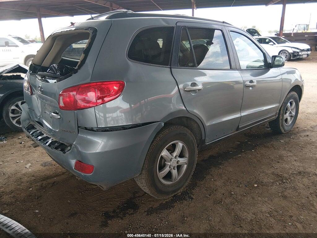 5NMSG13D08H173893 2008 HYUNDAI SANTA FE photo no. 4