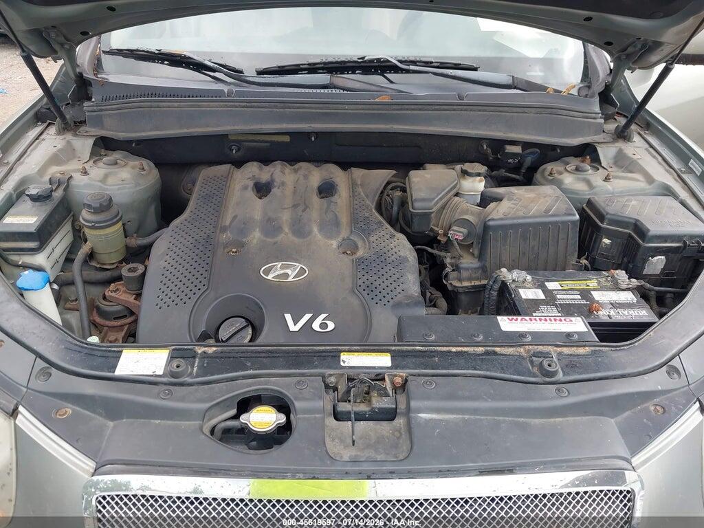 5NMSG73DX8H142167 2008 HYUNDAI SANTA FE photo no. 10